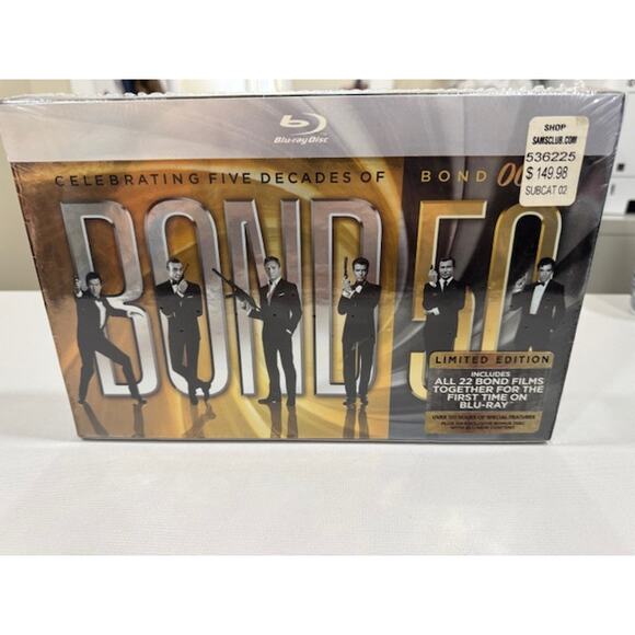Bond 50: The Complete 22 Film Collection [Blu-ray] - Picture 1 of 4